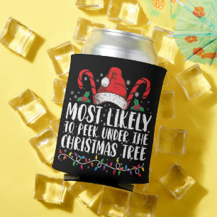 Am ehesten späht unter dem Weihnachtsbaum Xmas Dosenkühler