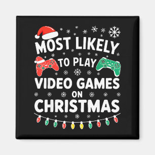 Am ehesten spielt man an Weihnachten Videospiele a Magnet