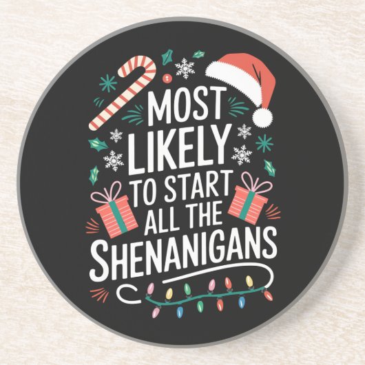 Am ehesten starten alle Shenanigans Familie Getränkeuntersetzer (Vorne)