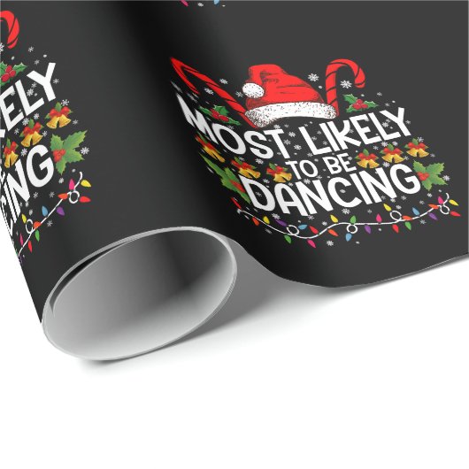 Am ehesten tanzt Matchfamilie Geschenkpapier (Rolleneckpunkt)