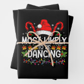 Am ehesten tanzt Matchfamilie Geschenkpapier Set (Beispiel)