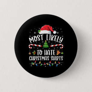 Am ehesten Weihnachtsfamilien, die Weihnachten auf Button