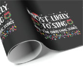 Am ehesten werden alle Weihnachtslieder-Familien s Geschenkpapier (Rolleneckpunkt)