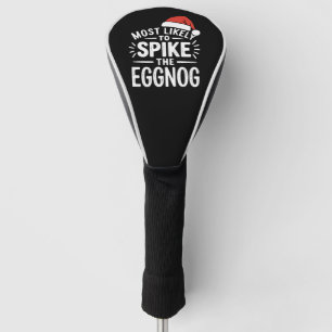 Am ehesten wird der Eierpunsch zum Weihnachtsfest Golf Headcover