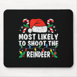 Am ehesten wird die Rentierfamilie passend fotogra Mousepad