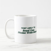 Am ehesten wird er dich mit Schinken nach Hause sc Kaffeetasse (Links)