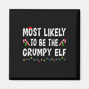 Am ehesten wird es der mürrische Elf Xmas lustige Magnet