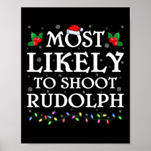 Am ehesten wird Familie Xmas den Rudolph Chris ers Poster