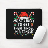 Am ehesten wird ihre Girlande zu einem Wirrwarr Fa Mousepad (Mit Mouse)
