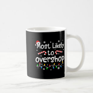 Am ehesten wird man im Einkaufszentrum Weihnachten Kaffeetasse