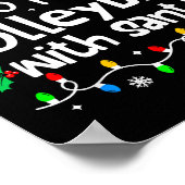 Am ehesten wird mit Santa C-Weihnachten Volleyball Poster (Ecke)
