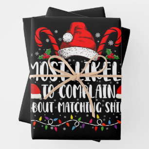 Am ehesten wird sich über das passende Weihnachts- Geschenkpapier Set