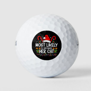 Am ehesten wird sie ihre Katzenfamilie passend dek Golfball