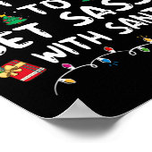 Am ehesten wird Sy mit Santa Christmas Matchin Poster (Ecke)