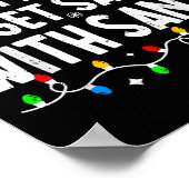 Am ehesten wird Sy mit Santa lustig passend Ch Poster (Ecke)