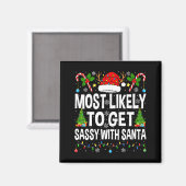 Am ehesten wird Sy mit Santa Xmas Matching Chr Magnet (Vorderseite/Rückseite)