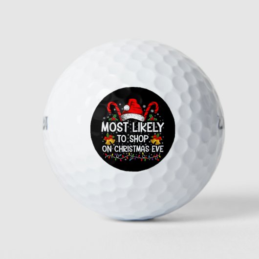Am ehesten zu Weihnachten kaufen Golfball (Vorderseite)