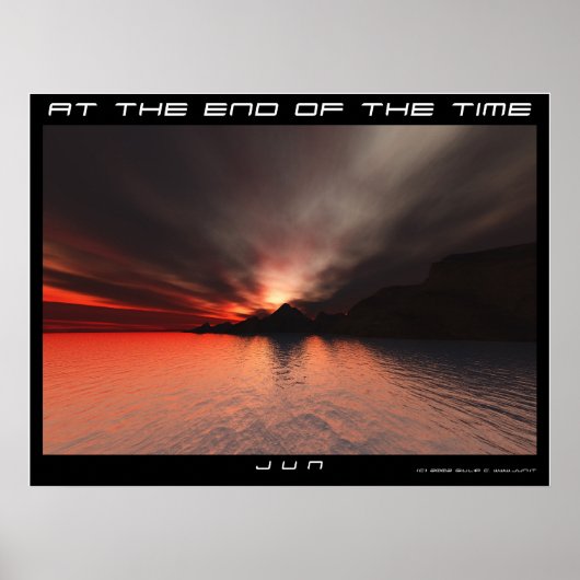 AM ENDE DER ZEIT POSTER (Vorne)