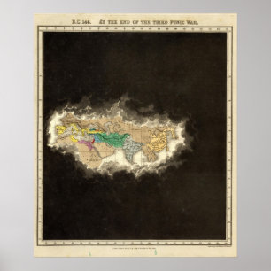 Am Ende des dritten Punikkrieges 146 v. Chr. Poster