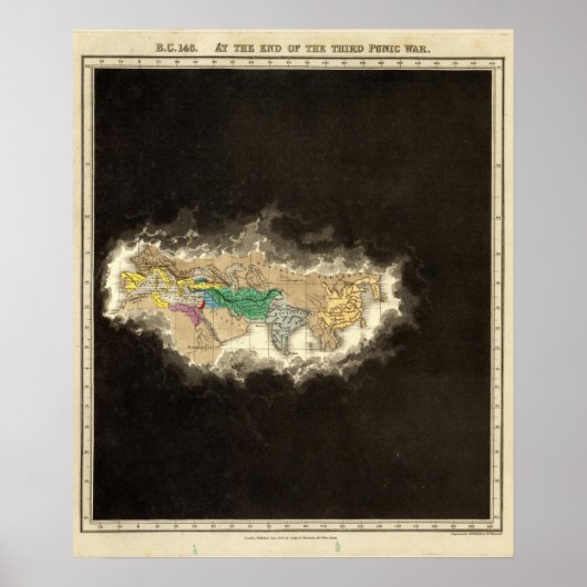 Am Ende des dritten Punikkrieges 146 v. Chr. Poster (Vorne)