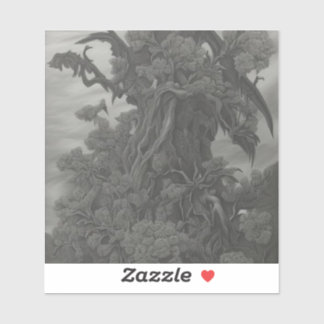 Am Ende des langen und wilden Gartens Aufkleber