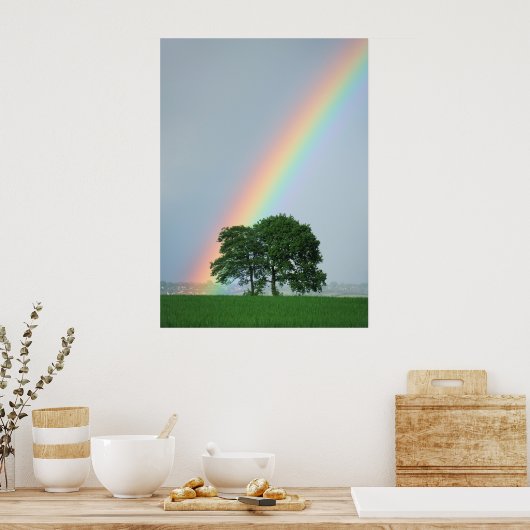Am Ende des Regenbogens... Poster (Küche)