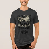 Am Ende des Tages Tri-Blend Shirt (Vorderseite)