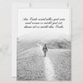 Am Ende Ende wird sich gut sein (Vorderseite)