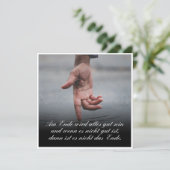 Am Ende Ende wird sich gut sein (Stehend Vorderseite)