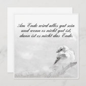 Am Ende Ende wird sich gut sein (Vorne/Hinten)