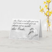 Am Ende Ende wird sich gut sein Karte (Gelbe Blume)