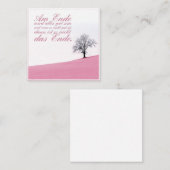 Am Ende Ende wird sich gut sein Mitteilungskarte (Vorne/Hinten)