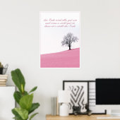 Am Ende Ende wird sich gut sein Poster (Heimbüro)