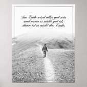 Am Ende Ende wird sich gut sein Poster (Vorne)