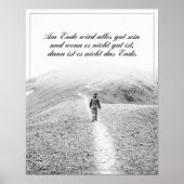 Am Ende Ende wird sich gut sein Poster (Vorne)