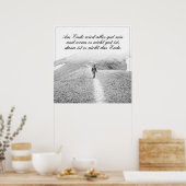 Am Ende Ende wird sich gut sein Poster (Küche)