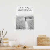 Am Ende Ende wird sich gut sein Poster (Küche)