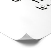 Am Ende Motivierend Weisheit Zitat Poster (Ecke)