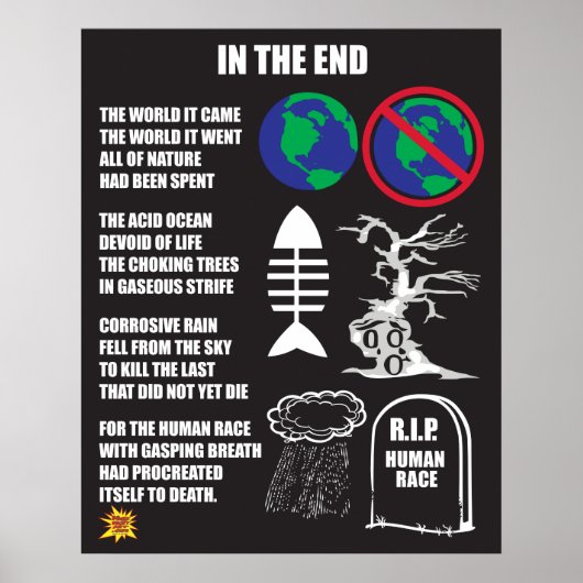 Am Ende Poster (Vorne)