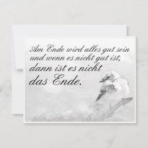 Am Ende wird alles gut sein