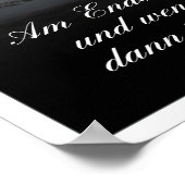 Am Ende wird alles gut sein Poster (Ecke)