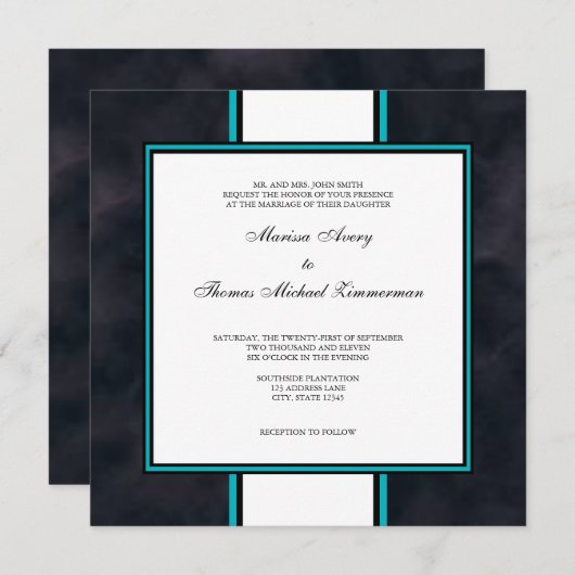 Am ersten Anblick Einladung (Vorne/Hinten)