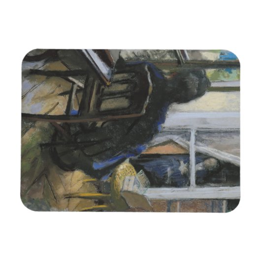 Am Fenster Magnet (Horizontal)