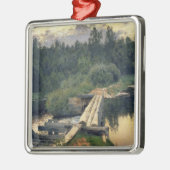 Am flachen 1892 ornament aus metall (Links)