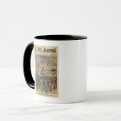 Am Flugzeug-Salon Tasse (Vorderseite Links)