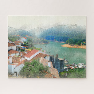 Am Fluss Dornes - Portugal Puzzle