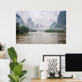Am Fluss Yangshuo Poster (Heimbüro)