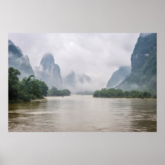 Am Fluss Yangshuo Poster (Vorne)