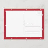 Am fröhlichsten von der feiertagspostkarte (Rückseite)