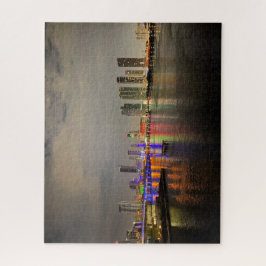 Am frühen Morgen im Hafen von Miami, Florida Jigsa Puzzle